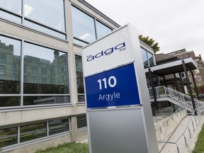 The ADGA Group headquarters at 110 Argyle Street in Ottawa.