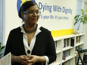 Shanaaz Gokool is chief executive of Dying With Digity Canada.