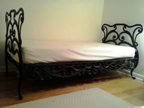 This iron bed date to circa 1860 is typical of Rococo Revival furniture and is expected to sell quickly and for about $1,500. 

1015 home antiques