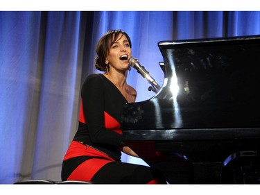 Three-time Juno Award-winning singer-songwriter Chantal Kreviazuk delivered a magical performance at the inaugural Nature Canada Ball held at the Fairmont Château Laurier on Friday, September 30, 2016.