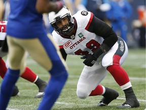 Ottawa Redblacks' Ettore Lattanzio.