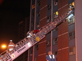 High-rise fire at Wurtemberg.