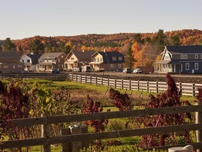 One of the things that separates Hendrick Farm from other housing projects is its rural location. The development is located in Old Chelsea, Quebec.