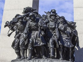 After seven months of repair and restoration, the National War Memorial re-opened to the public last week, in advance of this year's Remembrance Day ceremony. (Bruce Deachman, Ottawa Citizen)