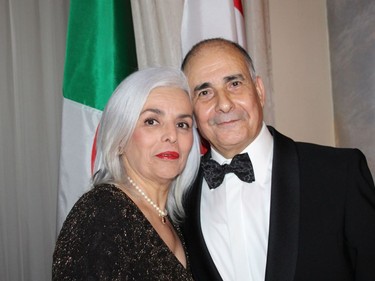 Algerian Ambassador Hocine Meghar and his wife, Elbia, hosted a national day reception at the Fairmont Chateau Laurier Nov. 9.