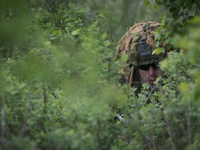 File photo of Canadian Army training. Photo courtesy Canadian Forces.