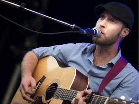 Brock Zeman on the Monster Energy stage Sunday July 17, 2016 at Bluesfest.