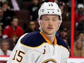 Jack Eichel, the Sabres franchise player who was selected second overall in the 2015 entry draft behind Edmonton’s Connor McDavid, recorded 24 goals and 32 assists in his rookie season with Buffalo in 2015-16.