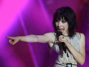 Pop-music sensation Carly Rae Jepsen (above) and country music phenom Brett Kissel will help ring in the New Year with live performances on Parliament Hill on Dec. 31.