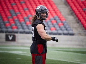 The kid from Kanata could only watch the 2015 CFL playoffs because of injury, but he'll be in the middle of the action on the line of scrimmage against the Eskimos on Sunday.