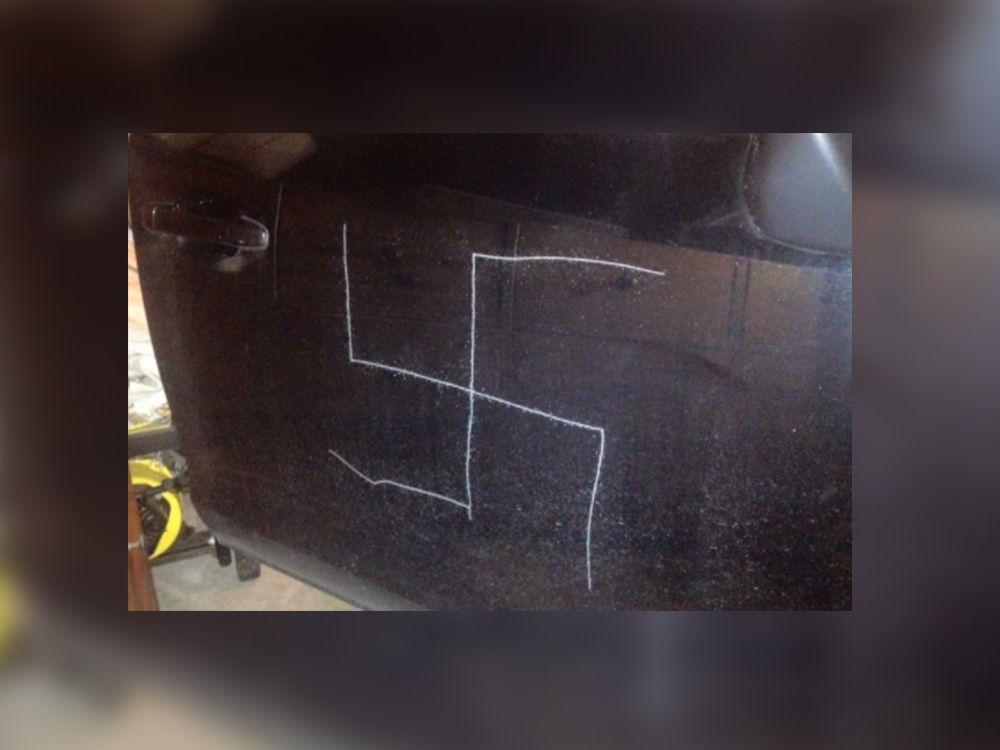 Police reopen hate graffiti case after Ottawa man reported