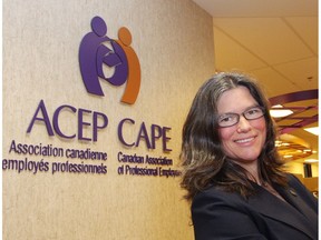 CAPE president Emmanuelle Tremblay.