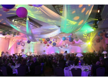 Event Design Group worked its magic on the ballroom at The Westin Ottawa for The Ottawa Hospital Gala held Saturday, November 5, 2016.
