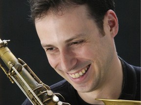 Saxophonist/composer Quinsin Nachoff.