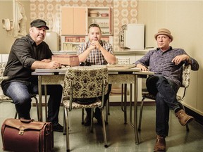 The Ottawa-based band MonkeyJunk, from left: Matt Sobb, Steve Marriner and Tony Diteodoro.