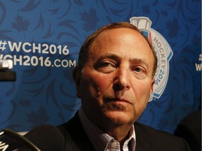 Commissioner Gary Bettman says the NHL has started to look at other options outside of Ottawa for an outdoor game.