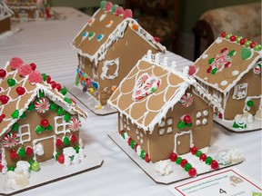 Lesley Doucette and Family entered these stunning gingerbread houses in the gingerbread competition.