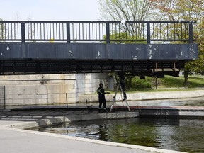 Officials with the City of Ottawa are asking residents to avoid travelling along Hog's Back Road for much of Monday as emergency repairs to the swing bridge have forced the road to be closed.