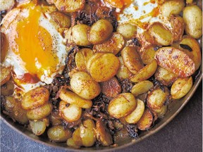Huevos Rotos from Simple: Effortless Food, Big Flavors, by Diana Henry.