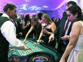 Hundreds gathered at the Canadian War Museum on Wednesday, November 9, 2016, for a casino-themed fundraiser for the Ottawa Regional Cancer Foundation, presented by Welch LLP.