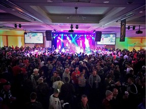 For the 2014 Grey Cup, it was a jammed pack house every night at the Spirt of Edmonton room in Vancouver B.C.
