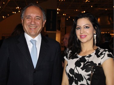 Italian Ambassador Gian Lorenco Cornado and defence attaché, Maj. Gen. Luca Goretti hosted a celebration of Italian Unity and Armed Forces Day on Nov. 2 at the Museum of Aviation. The ambassador is shown here with Francesca La Marca, a member of the Italian parliament who represents Italian citizens in North and Central America