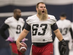 Redblacks centre Jon Gott along with slotback Ernest Jackson were named CFL all-stars for 2016.