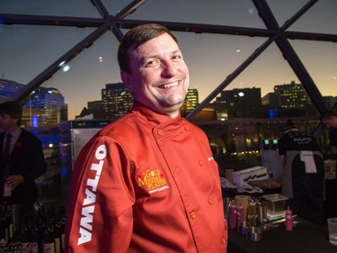 Jon Svazas of fauna poses as ten Ottawa area chefs compete in the annual Gold Medal Plates competition and fund raiser for the Canadian Olympic Organization.   Wayne Cuddington/ Postmedia