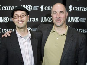 Toronto-based jazzmen and brothers Michael Occhipinti and Roberto Occhipinti.