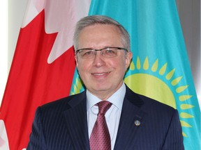 Kazakh Ambassador Konstantin Zhigalov.