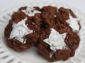 Killer Star Chocolate Cookies.