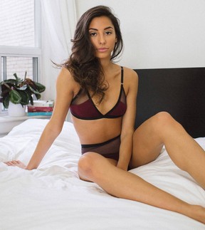 Mary Young designs lingerie for real women