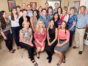 Members of the Greenboro Family Medicine Centre, 2016's recipient of the Family Practice of the Year Award, granted by the Ontario College of Family Physicians.
