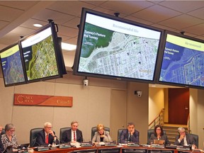 Members of the NCC board discuss the proposal to approve the proposal to make Tunney's Pasture the site of the future location of the Ottawa Hospital in Ottawa, November 24, 2016.  Photo by Jean Levac  ORG XMIT: 125396