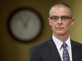 Michel Coulombe, head of CSIS, the federal spy agency.