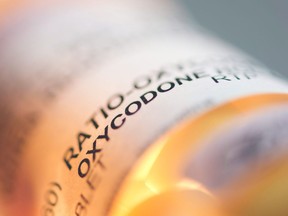 The dispensing rate for high-dose opioid formulations such as oxycodone increased by 23 per cent between 2006 and 2011.