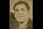 Newspaper clipping photo of Flt.-Sgt. Stanley Herbert Spallin.