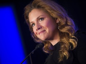 Sophie Gregoire Trudeau was the guest speaker at the Girlfriend's Guide to Mental Health: From Self-Loathing to Self-Loving event that took place Thursday November 3, 2016.