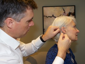 Many new hearing aids are comfortable to wear and hardly visible.