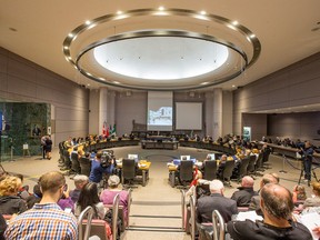 The galleries were full in Andrew Haydon Hall as the City of Ottawa's draft 2017 Budget was tabled at City Hall.