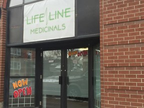 The Life Line Medicinals marijuana dispensary at 505 Rideau St.