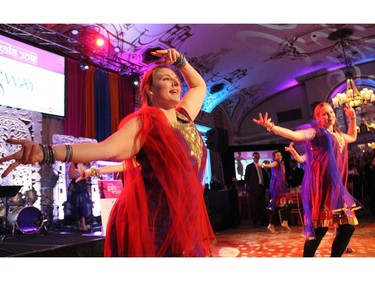 This year's Canadian Tire Snowsuit Fund Gala held at the Fairmont Chateau Laurier on Saturday, November 12, 2016, featured a Bollywood theme.