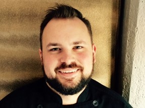 Restaurant e18hteen's new chef David Godsoe, 26.