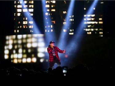 Over 16,000 students and educators gathered for We Day at Canadian Tire Centre in Ottawa Wednesday Nov 9, 2016. Singer Classified performing at We Day in Ottawa Wednesday.