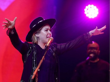 Over 16,000 students and educators gathered for We Day at Canadian Tire Centre in Ottawa Wednesday Nov 9, 2016. Performer Serena Ryder attending We Day in Ottawa Wednesday.