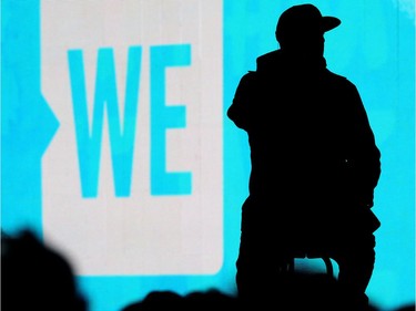 Over 16,000 students and educators gathered for We Day at Canadian Tire Centre in Ottawa Wednesday Nov 9, 2016. Singer Classified performing at We Day in Ottawa Wednesday.