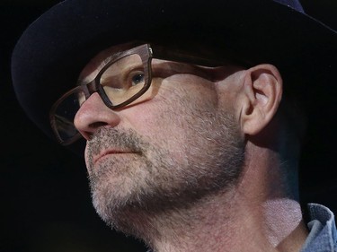 Over 16,000 students and educators gathered for We Day at Canadian Tire Centre in Ottawa Wednesday Nov 9, 2016. Gord Downie during We Day in Ottawa Wednesday.