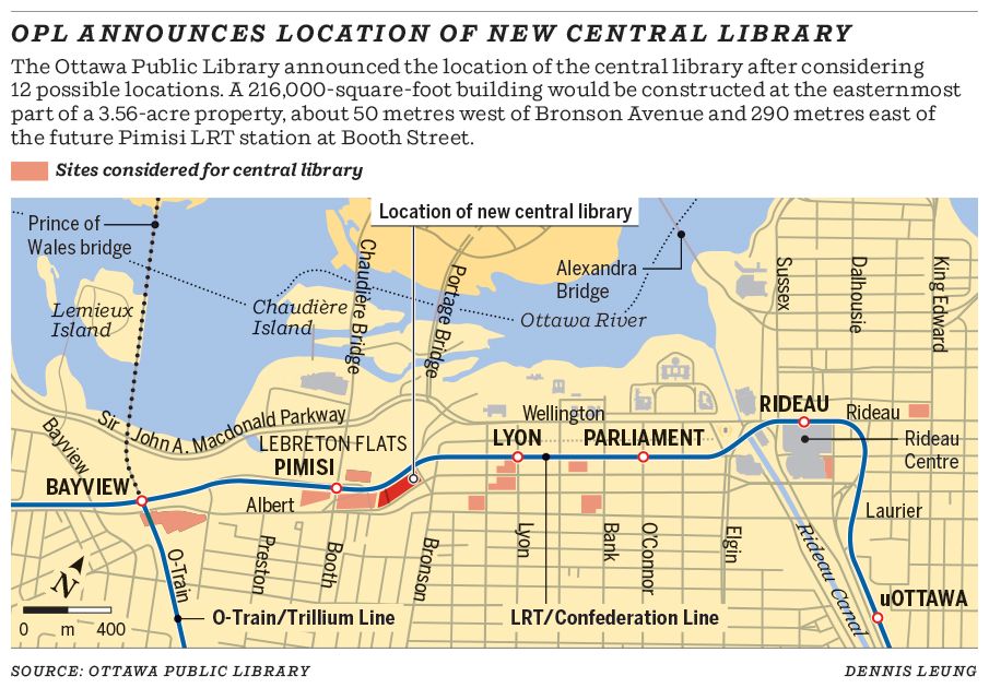 OPL announces location of new central library