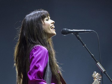 Alanis Morissette performs at Massey Hall on October 8, 2008.