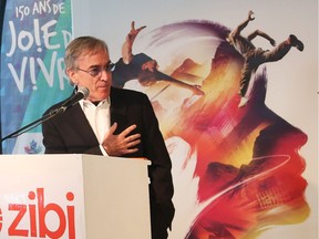 Daniel Lamarre, CEO of Cirque du Soleil, lauded the Zibi site where the company's new show, VOLTA, will play next August as 'one of the best in the world.'